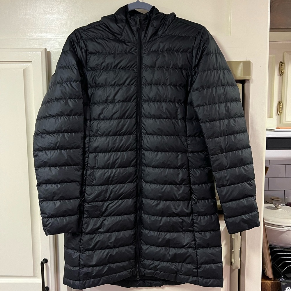 Lole Black Down Lightweight Puffer Jacket
